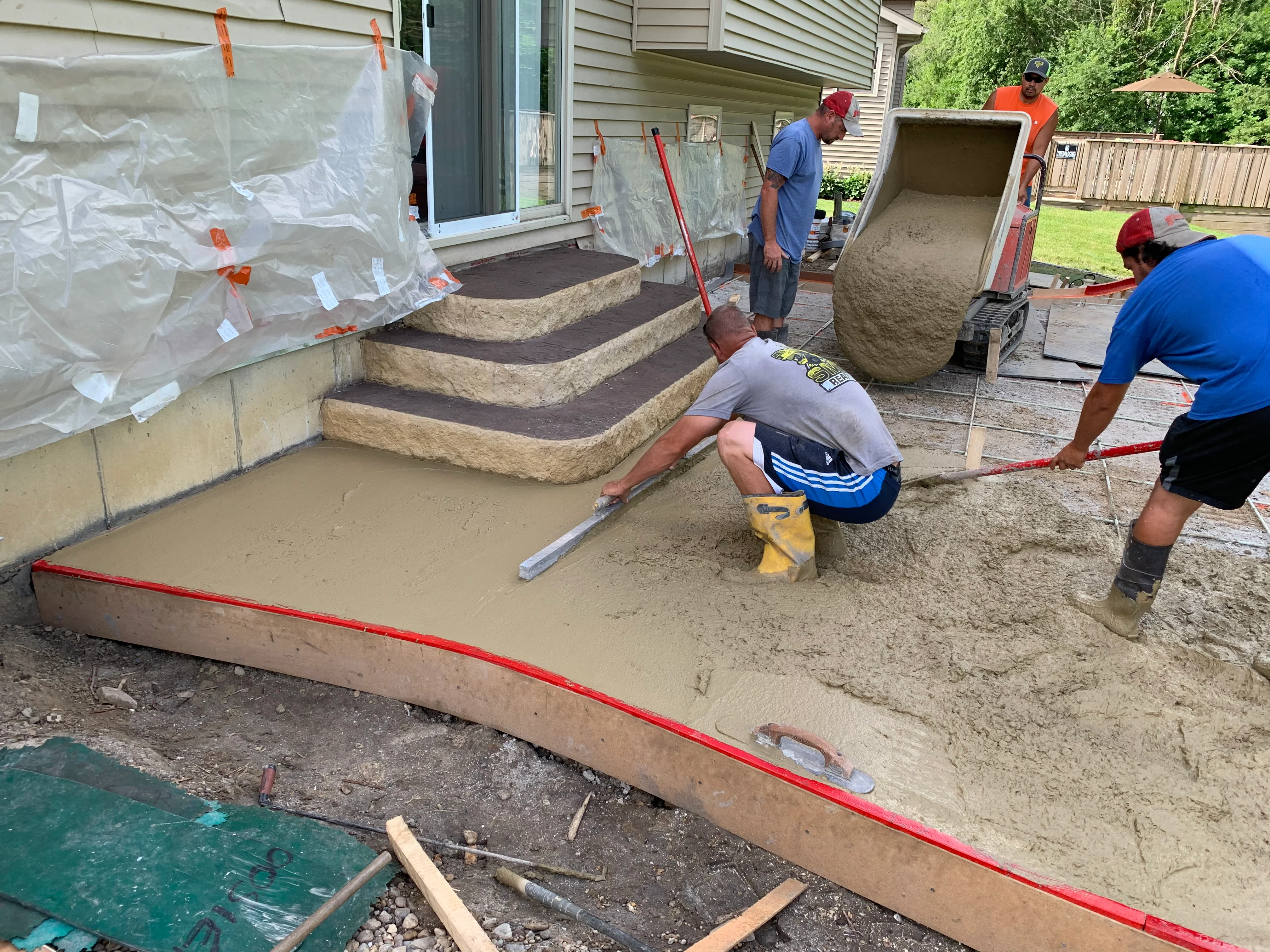 Hoosier Concrete Final Hoosier Concrete Construction team ready to answer your questions about concrete services in Northwest Indiana